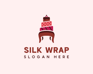 Dessert Cake Chair logo design