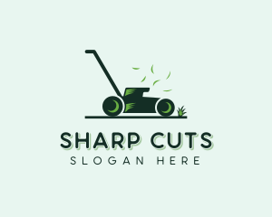 Landscaper Garden Mowing logo design