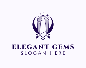 Moon Gem Jewelry logo design