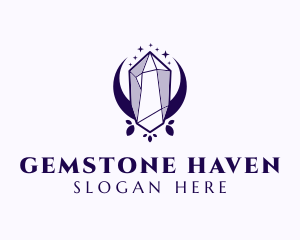 Moon Gem Jewelry logo design