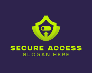 Shield Tech Security logo design