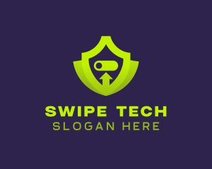 Shield Tech Security logo design