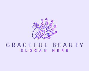 Beauty Majestic Peacock logo
