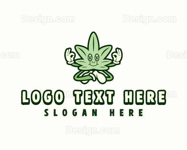 Organic Cannabis Meditation Logo