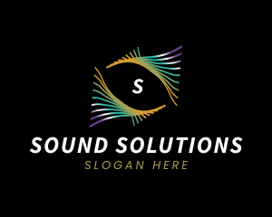 Abstract Sound Wave logo