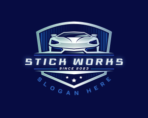 Car Automobile Detailing logo design