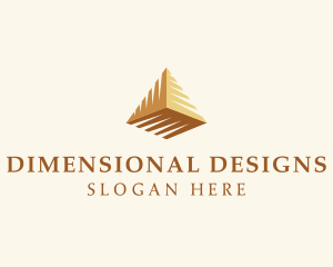 Pyramid Landmark Contractor logo design