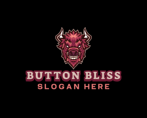 Bison Horn Gaming logo design