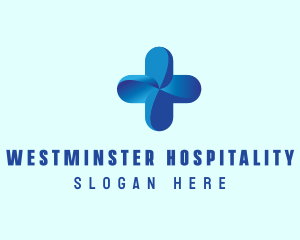 Hospital Medical Cross logo design