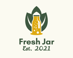 Organic Natural Kombucha logo design