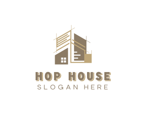 House Architecture Property logo design