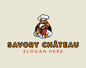 Turkey Chicken Chef Restaurant logo design