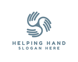 Helping Hand Organization logo design