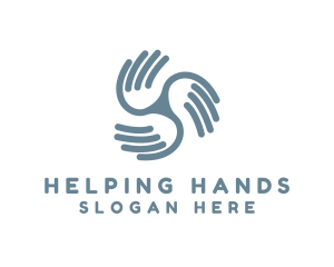 Helping Hand Organization logo design