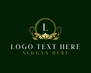 Luxury Floral Elegant Classic Logo