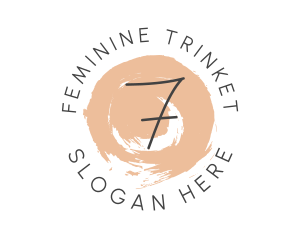 Feminine Makeup Salon logo design