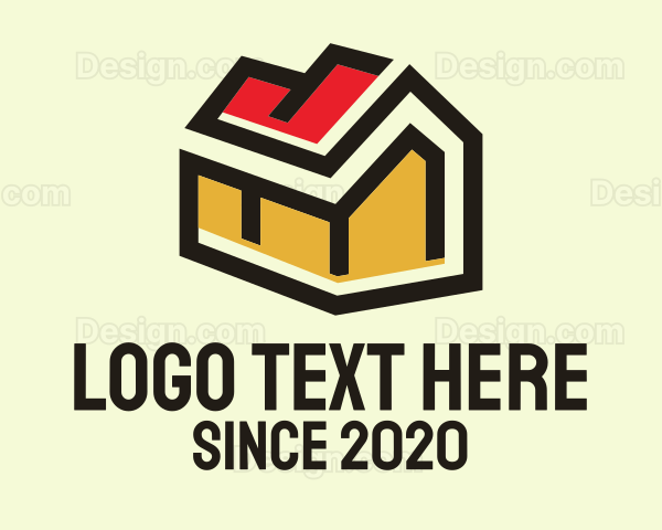 Residential Geometric House Logo
