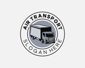 Logistics Truck Mover logo design