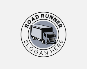 Logistics Truck Mover logo design