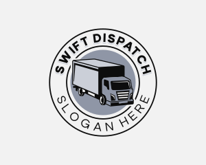 Logistics Truck Mover logo design