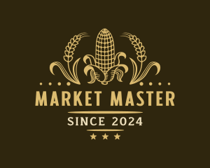 Homegrown Farmers Market logo design