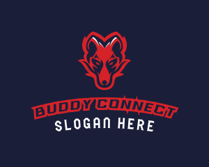 Angry Wolf Esports logo design