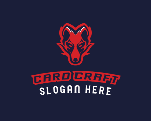 Angry Wolf Esports logo design