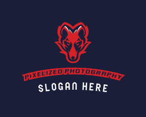 Angry Wolf Esports logo design