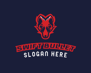 Angry Wolf Esports logo design