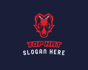 Angry Wolf Esports logo design