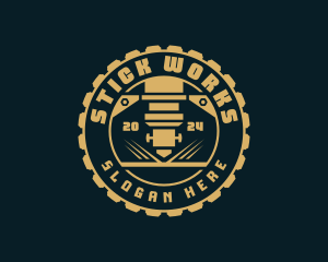 Metalworks Laser Machinery logo design