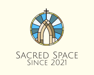 Church Stained Glass logo