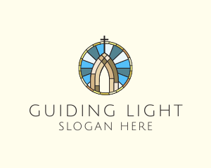 Church Stained Glass logo