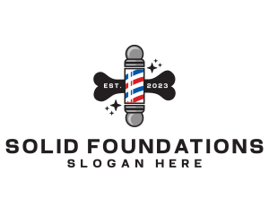 Pet Grooming Barber logo