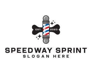 Pet Grooming Barber logo