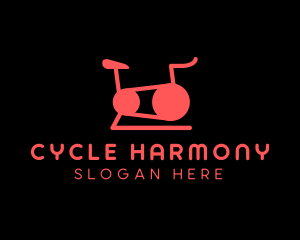 Red Spin Cycle Fitness Bike logo