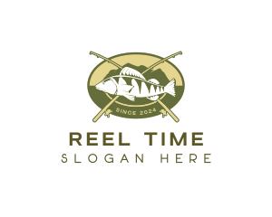 Fishing Rod Fisherman logo