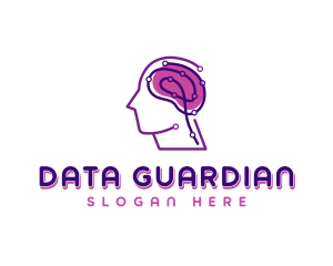 Artificial Intelligence Data logo design