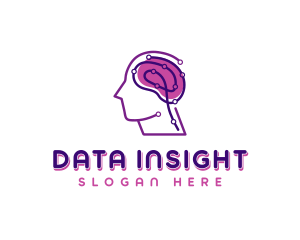 Artificial Intelligence Data logo design