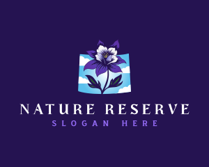 Colorado Nature Flower logo design