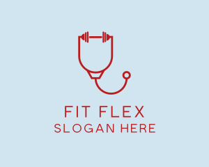 Strong Fitness Stethoscope logo