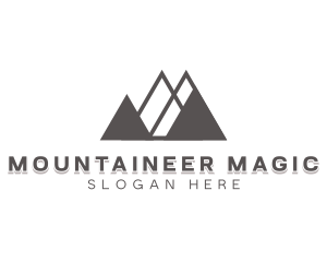 Campsite Mountain Travel logo design