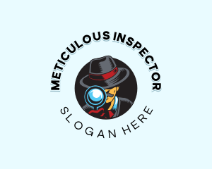 Detective Magnifying Glass logo design