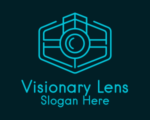 Minimalist Camera Lens logo