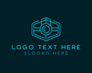 Minimalist Camera Lens logo