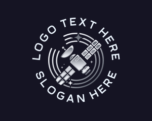 Space Satellite Signal logo