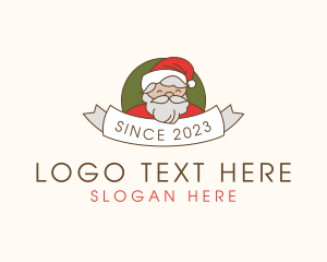 Santa Claus Banner logo