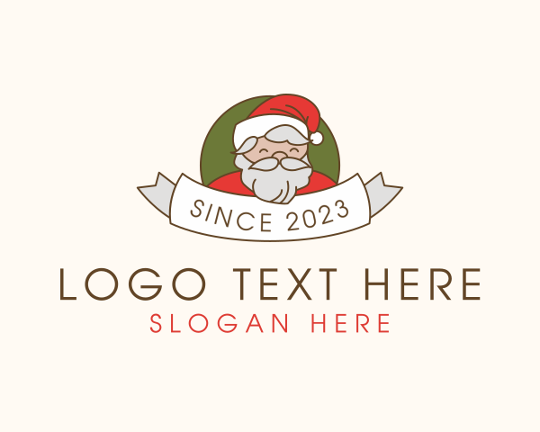 Santa logo example 4