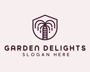 Garden Tree Planting logo design