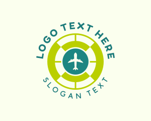 Airplane Flight Travel  logo